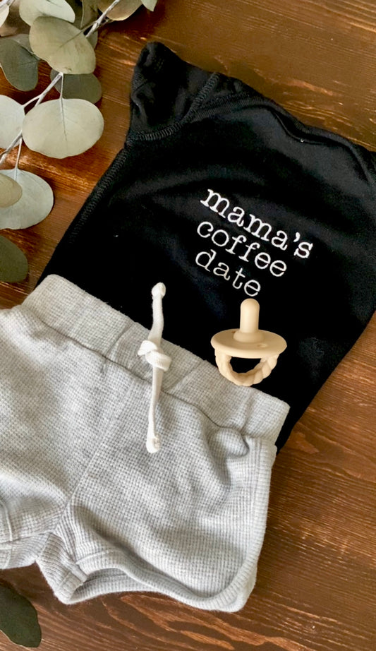 Mama’s coffee date onsie